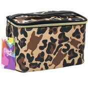 Wholesale - *OUTSIDE OF CA* LEOPARD PRINT COSMETIC TRAIN CASE C/P 20, UPC: 4890808262184